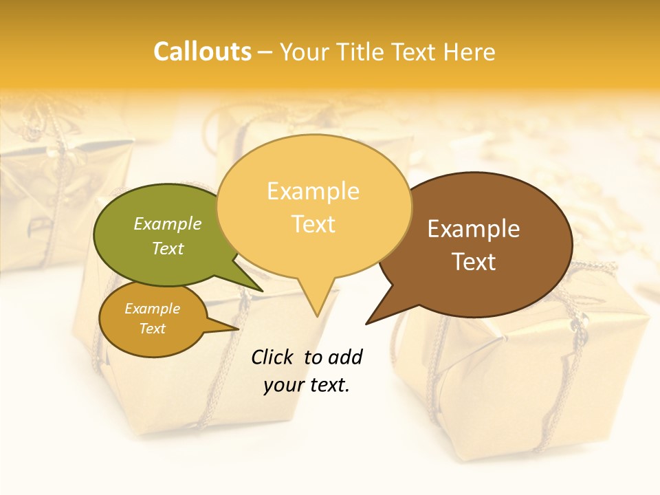 Noel Shiny Atmosphere PowerPoint Template