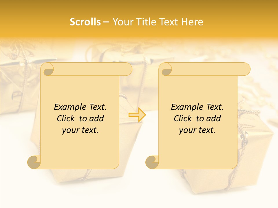 Noel Shiny Atmosphere PowerPoint Template
