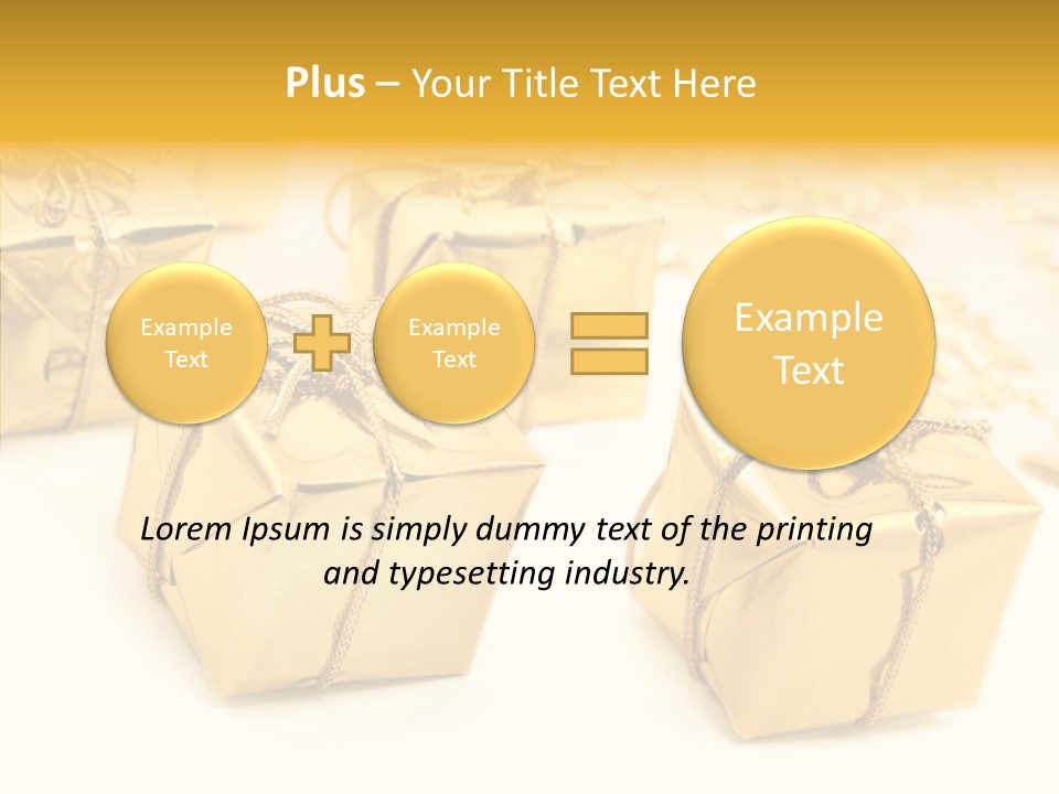 Noel Shiny Atmosphere PowerPoint Template