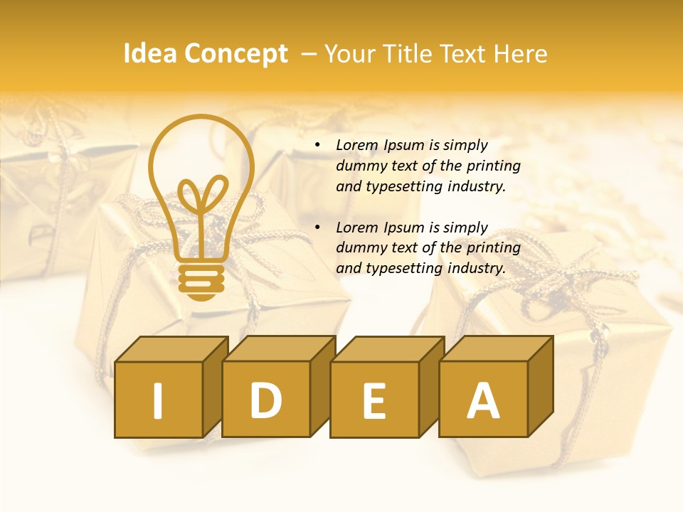 Noel Shiny Atmosphere PowerPoint Template