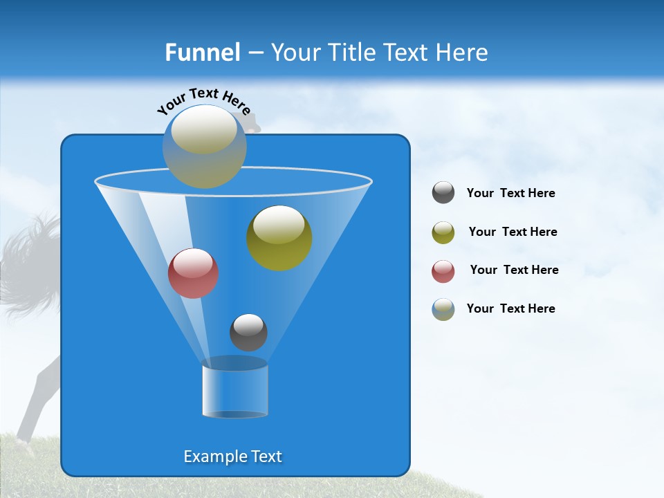 Horseman Stallion Woman PowerPoint Template