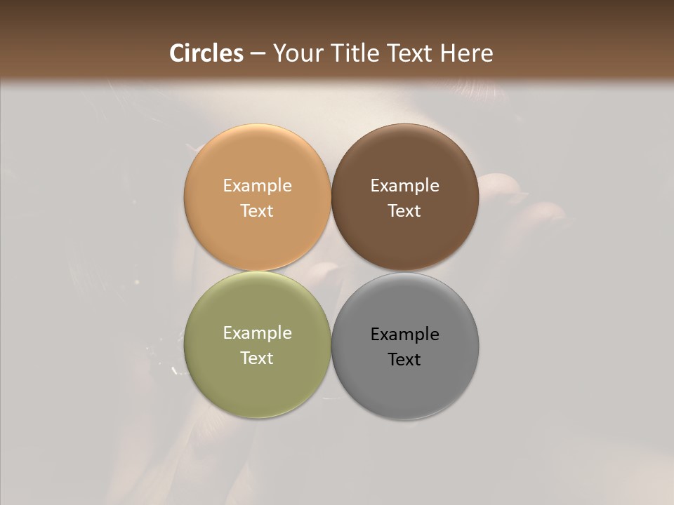 Background Femininity Ornament PowerPoint Template