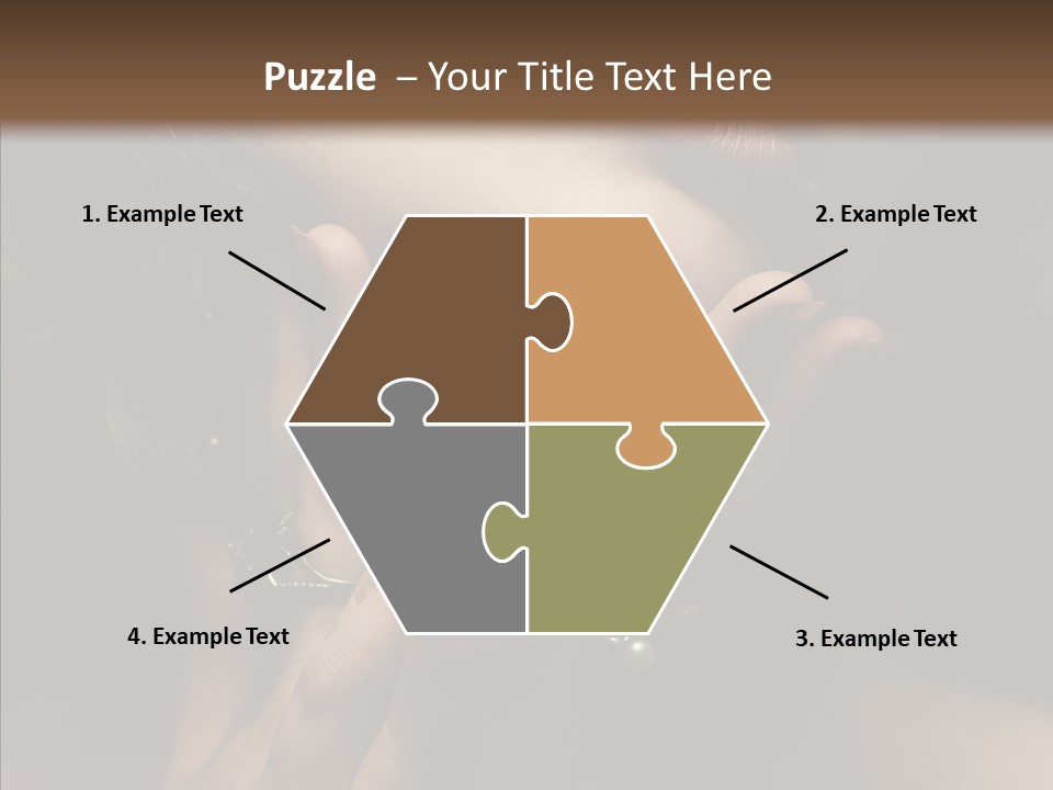 Background Femininity Ornament PowerPoint Template