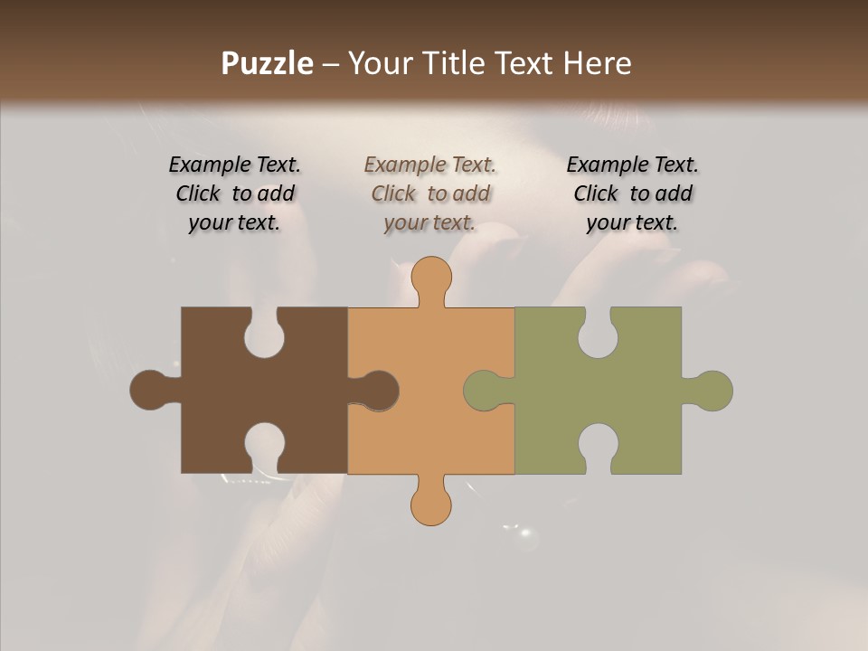 Background Femininity Ornament PowerPoint Template