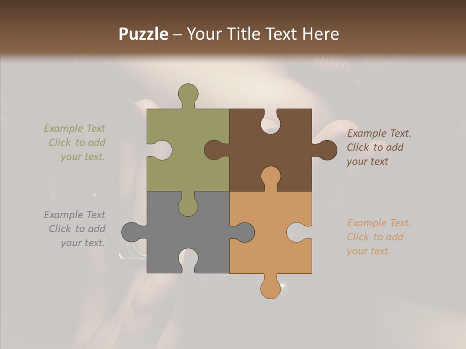 Background Femininity Ornament PowerPoint Template