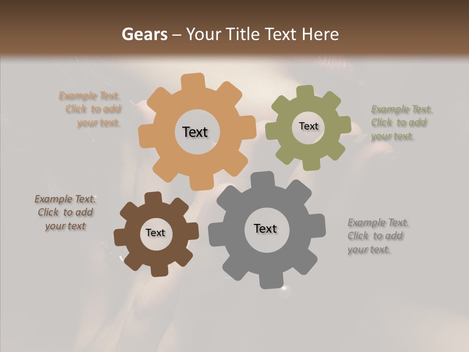 Background Femininity Ornament PowerPoint Template