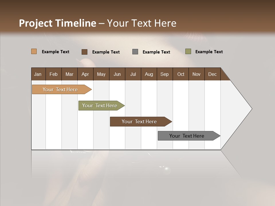 Background Femininity Ornament PowerPoint Template