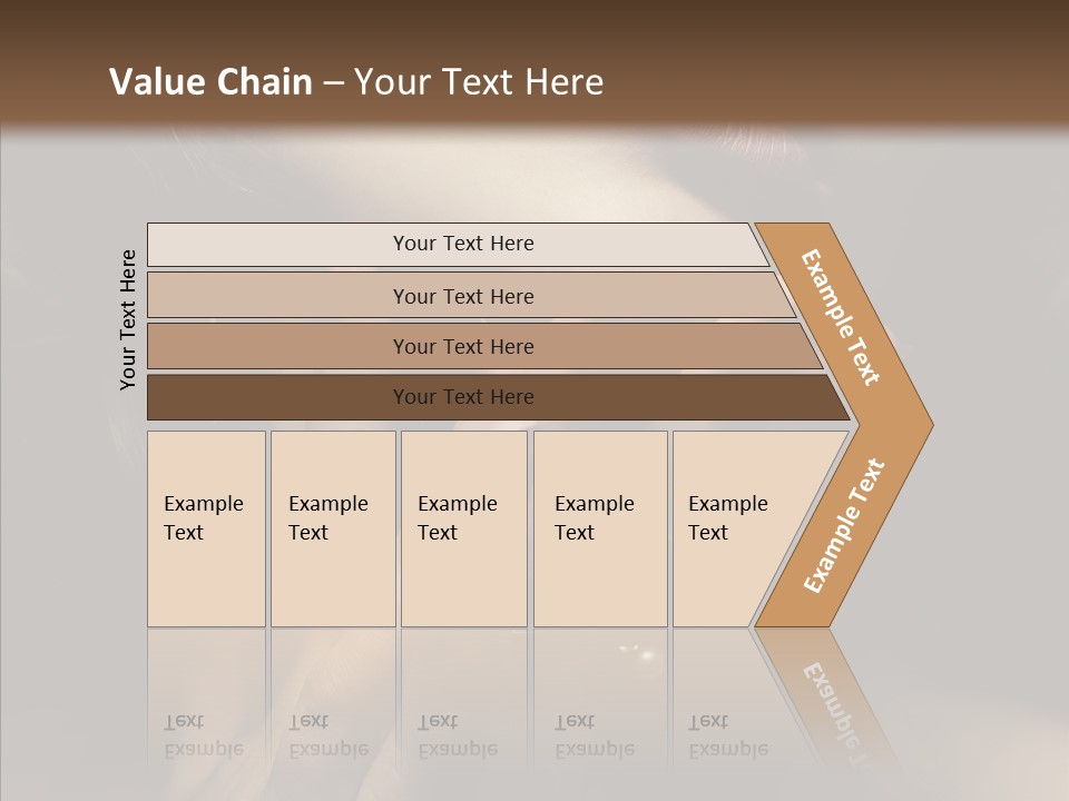 Background Femininity Ornament PowerPoint Template