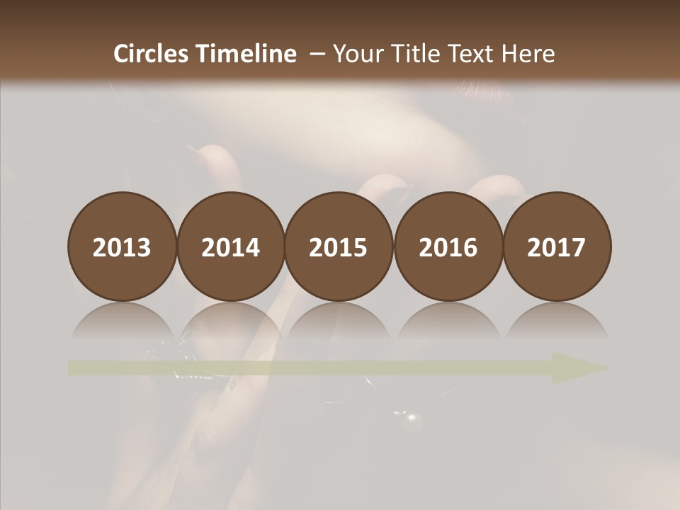 Background Femininity Ornament PowerPoint Template