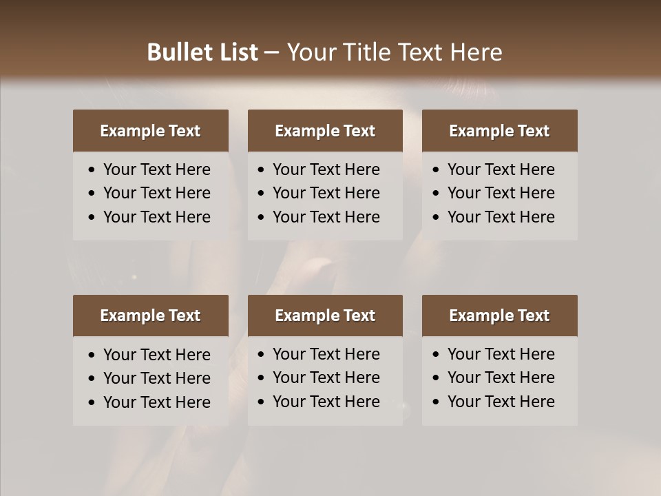 Background Femininity Ornament PowerPoint Template