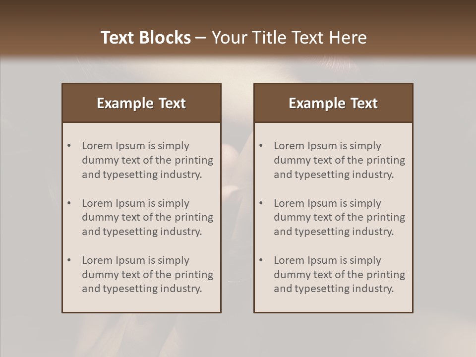 Background Femininity Ornament PowerPoint Template