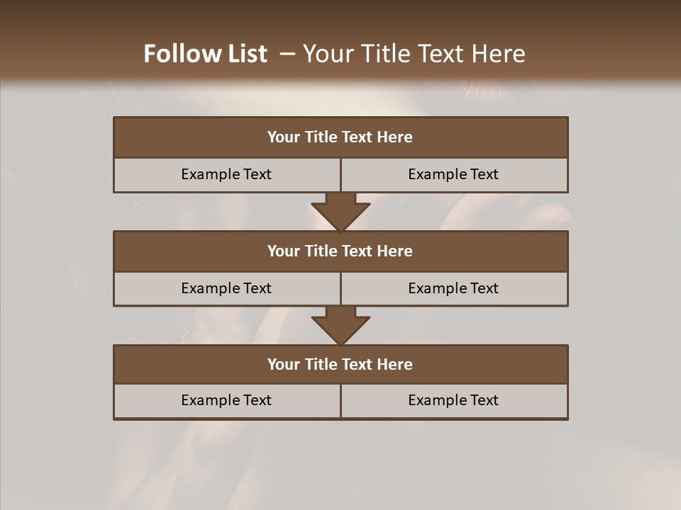 Background Femininity Ornament PowerPoint Template