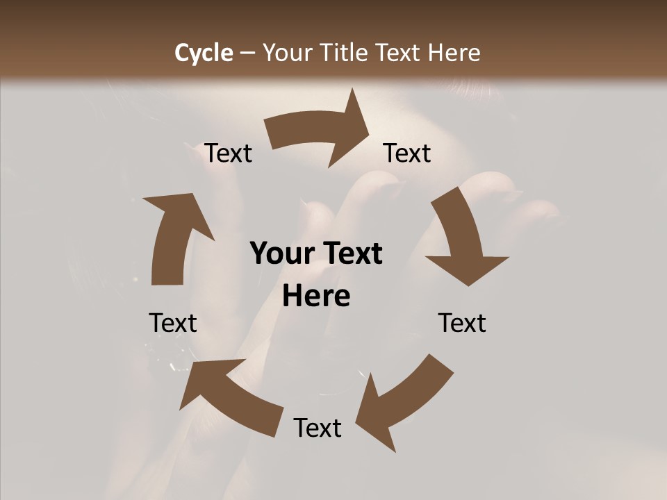 Background Femininity Ornament PowerPoint Template