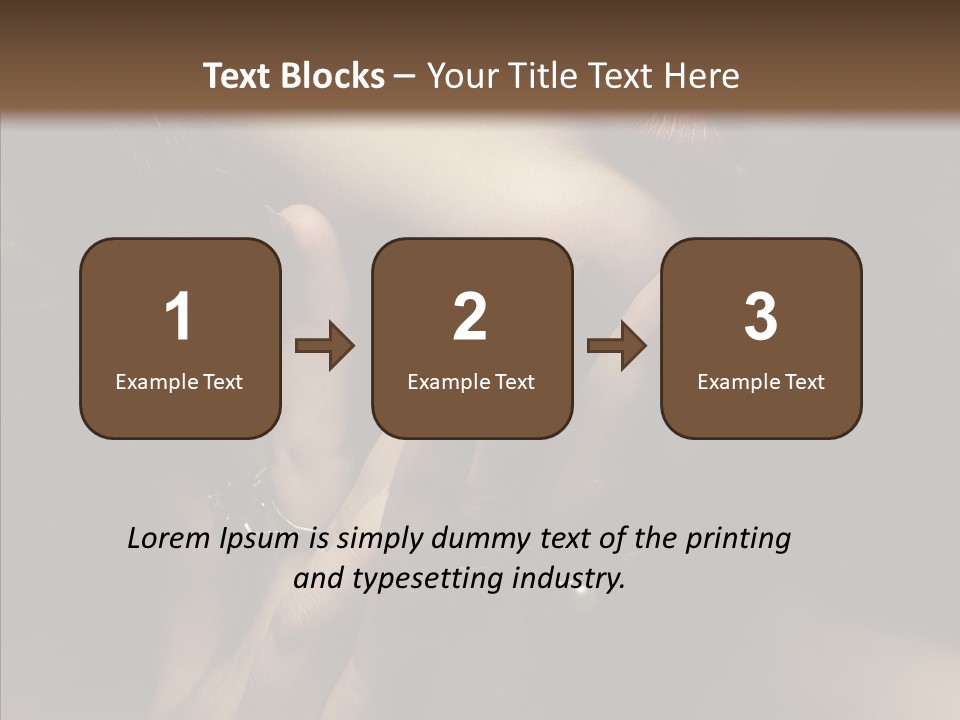 Background Femininity Ornament PowerPoint Template