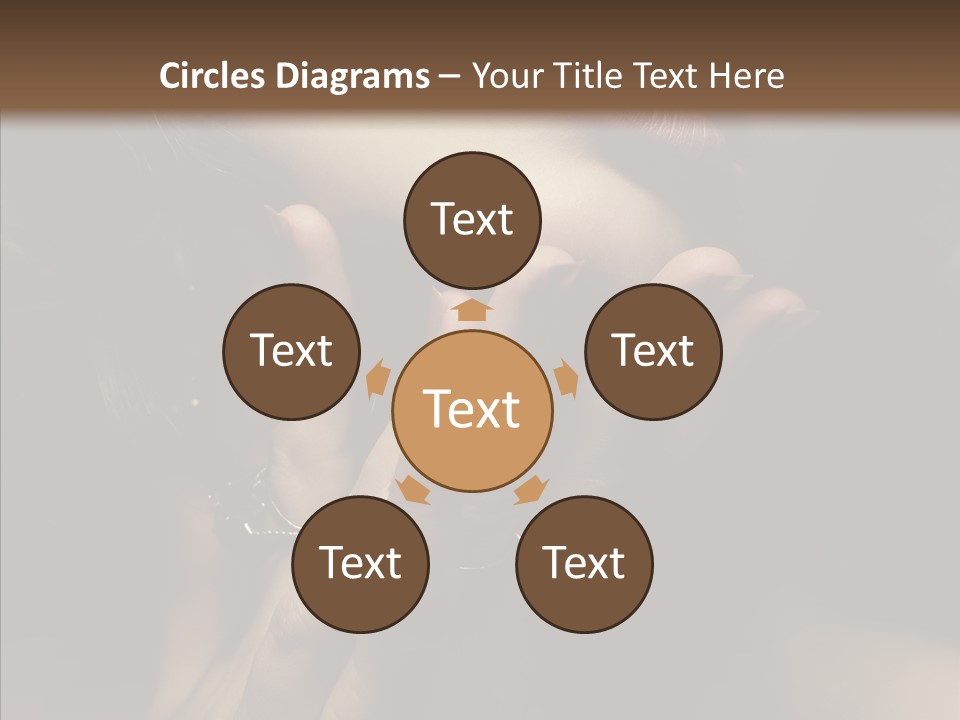 Background Femininity Ornament PowerPoint Template