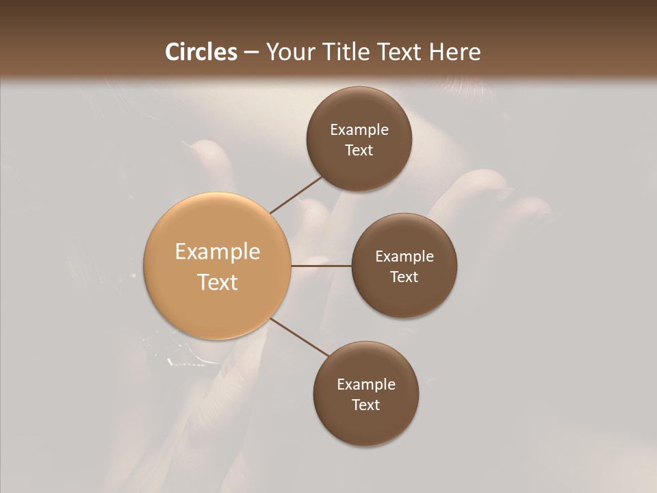 Background Femininity Ornament PowerPoint Template