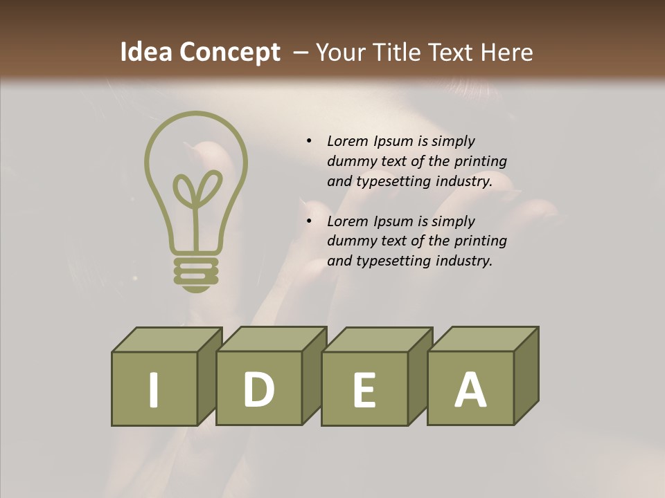 Background Femininity Ornament PowerPoint Template