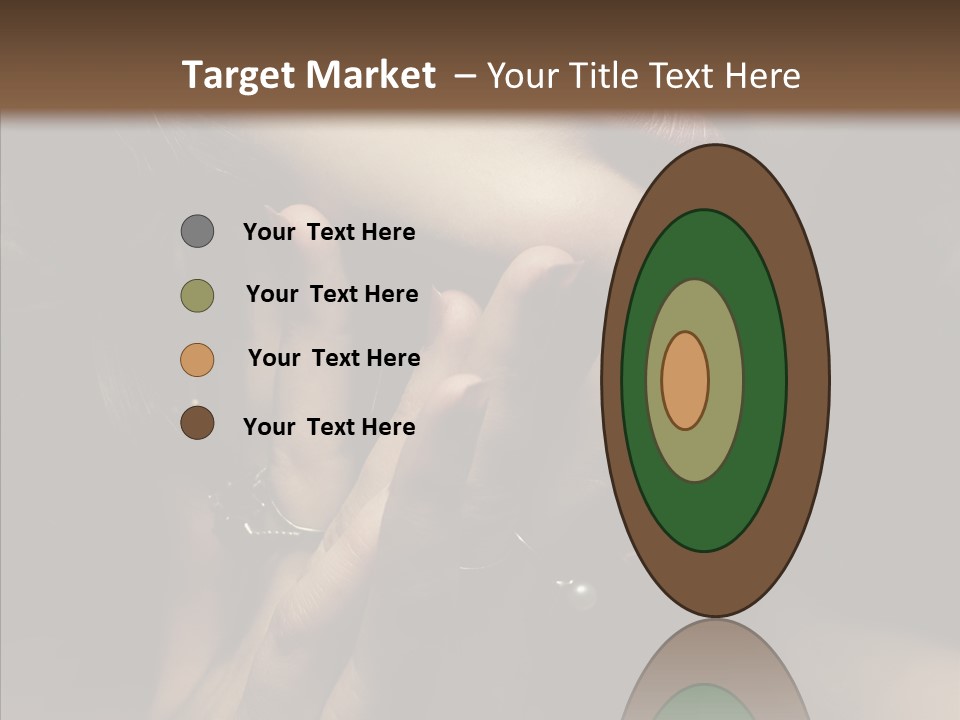 Background Femininity Ornament PowerPoint Template