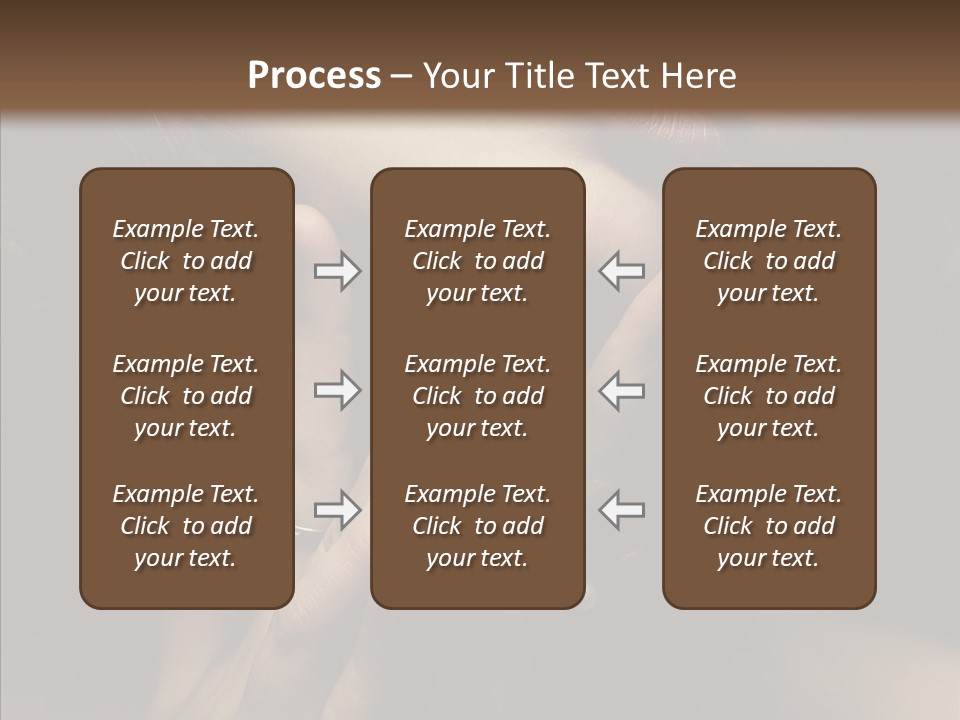 Background Femininity Ornament PowerPoint Template