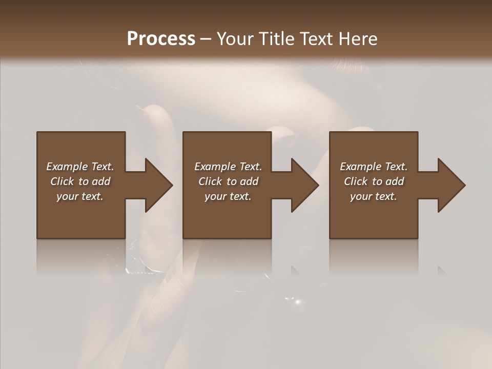 Background Femininity Ornament PowerPoint Template