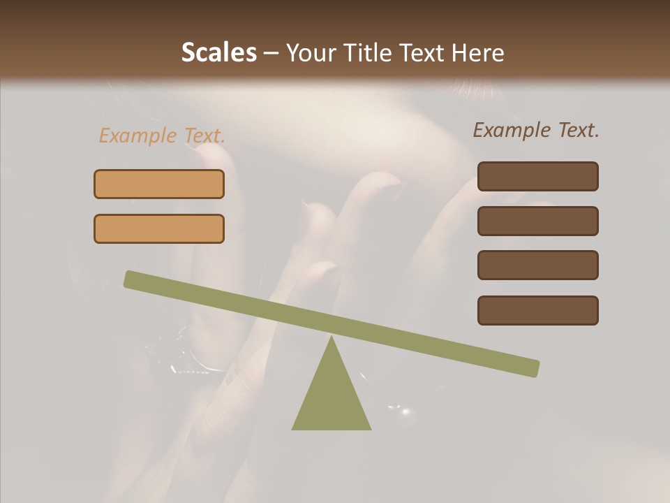 Background Femininity Ornament PowerPoint Template