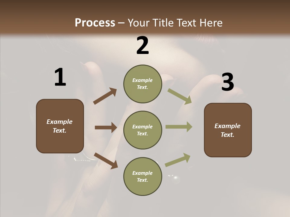 Background Femininity Ornament PowerPoint Template