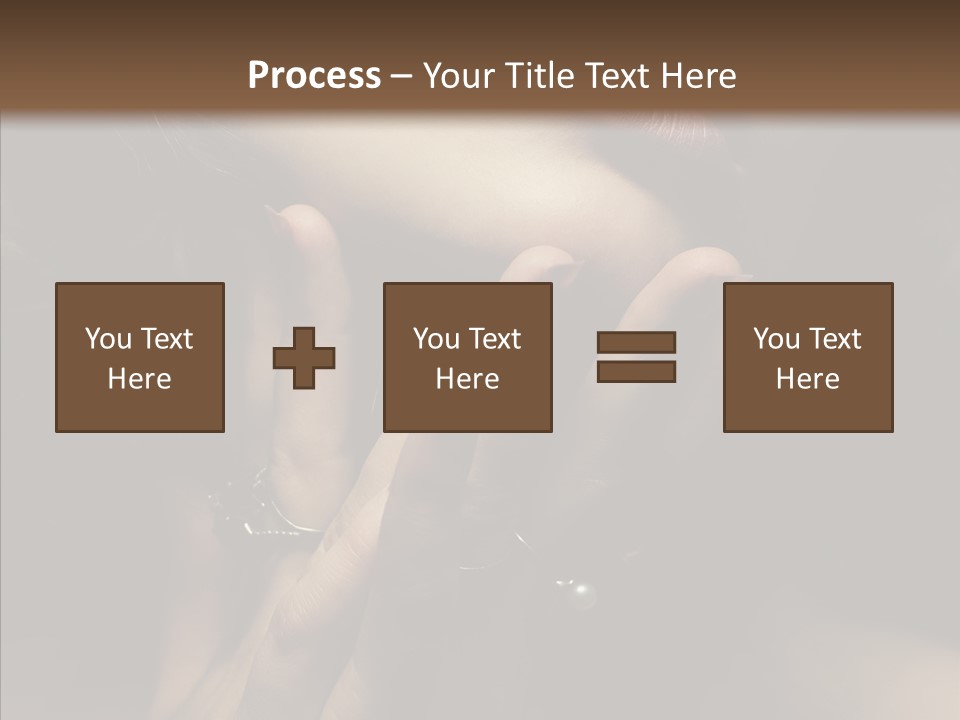 Background Femininity Ornament PowerPoint Template