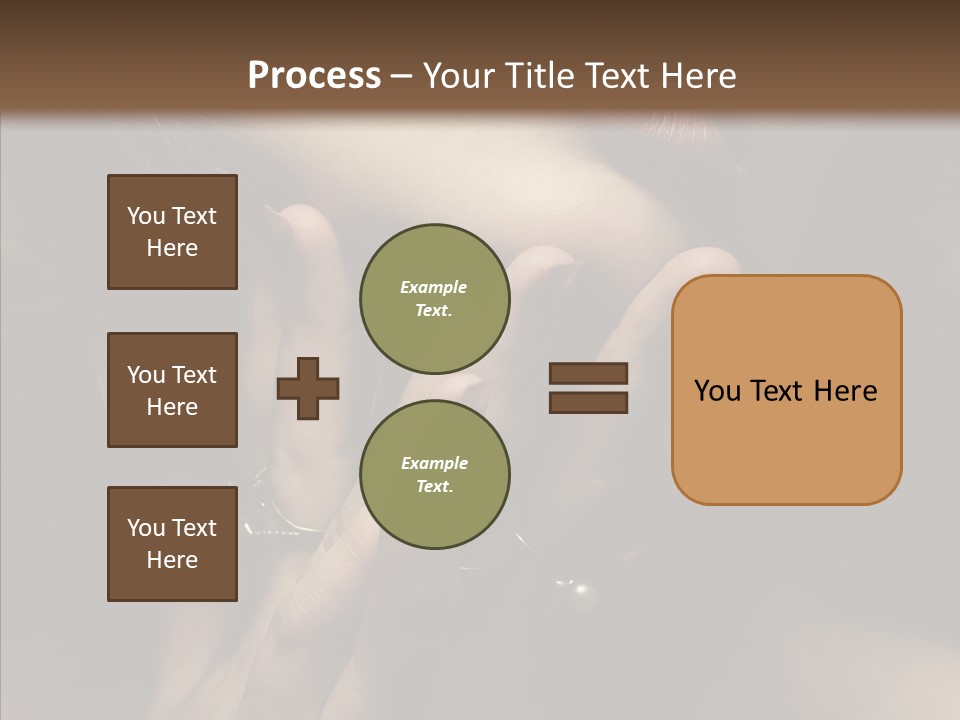 Background Femininity Ornament PowerPoint Template