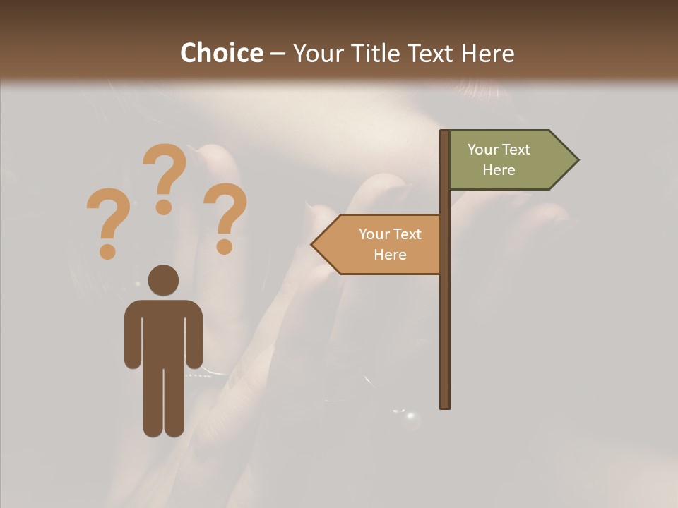 Background Femininity Ornament PowerPoint Template