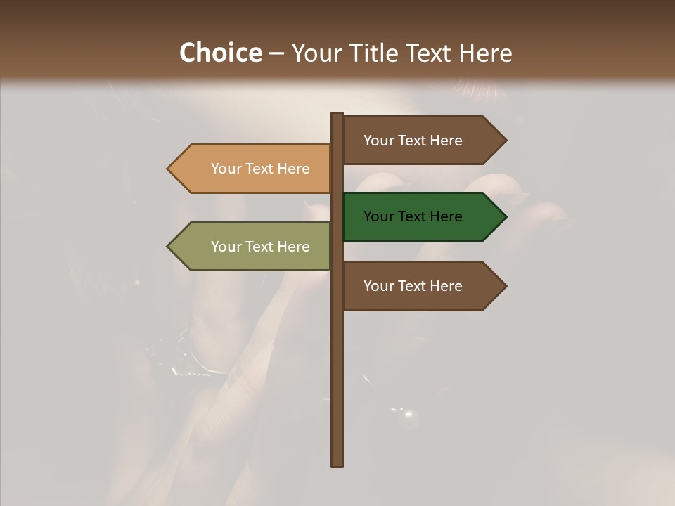 Background Femininity Ornament PowerPoint Template