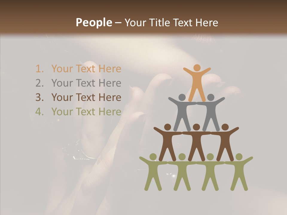 Background Femininity Ornament PowerPoint Template