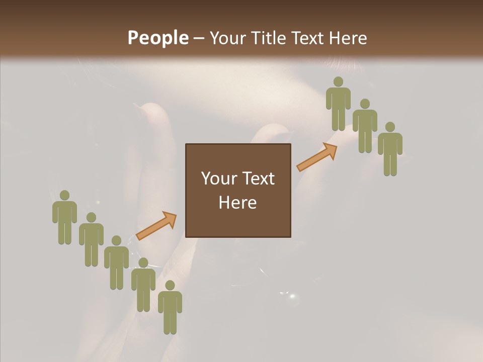 Background Femininity Ornament PowerPoint Template