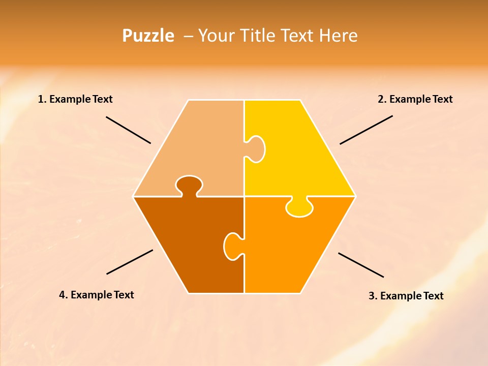 Taste Orange Ripe PowerPoint Template