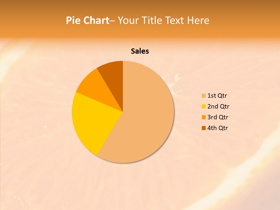 Taste Orange Ripe PowerPoint Template