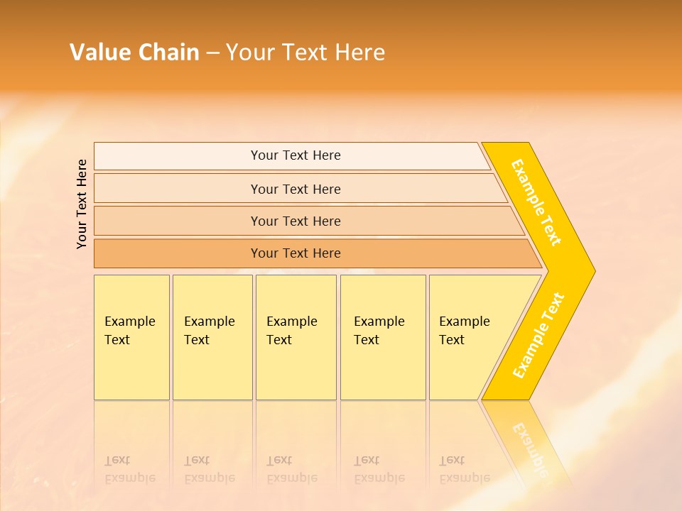 Taste Orange Ripe PowerPoint Template