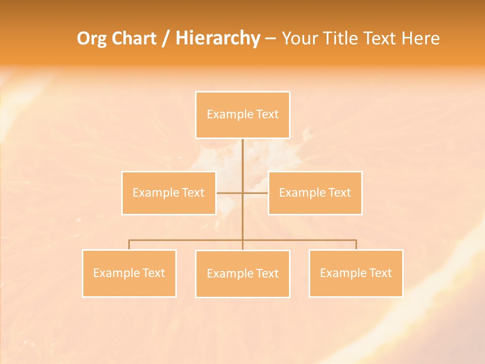 Taste Orange Ripe PowerPoint Template