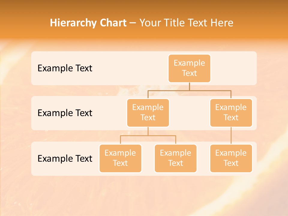 Taste Orange Ripe PowerPoint Template