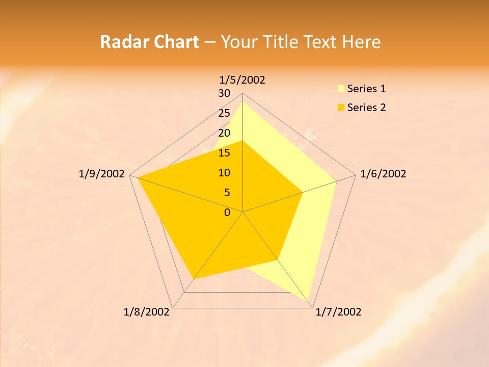 Taste Orange Ripe PowerPoint Template