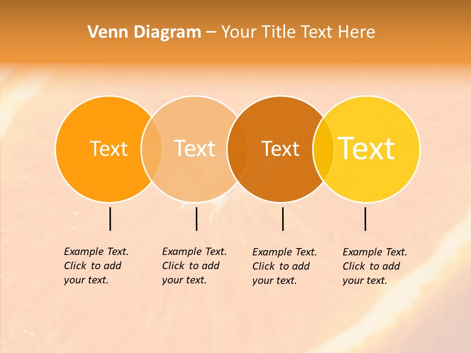 Taste Orange Ripe PowerPoint Template