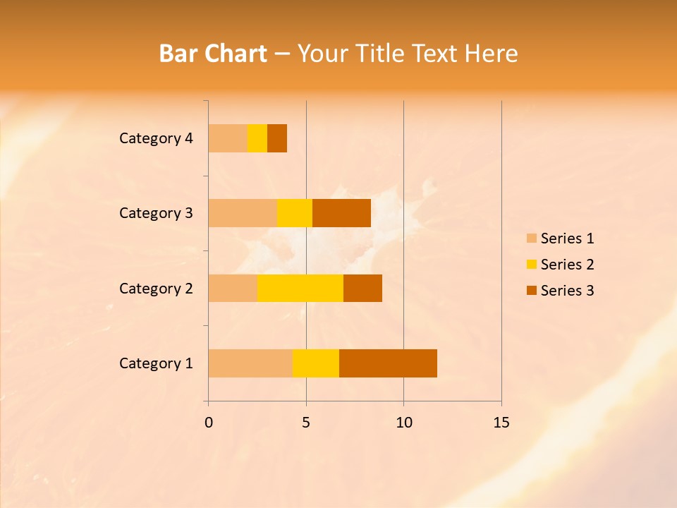 Taste Orange Ripe PowerPoint Template