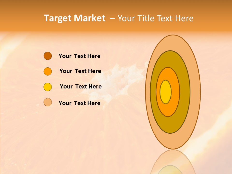 Taste Orange Ripe PowerPoint Template