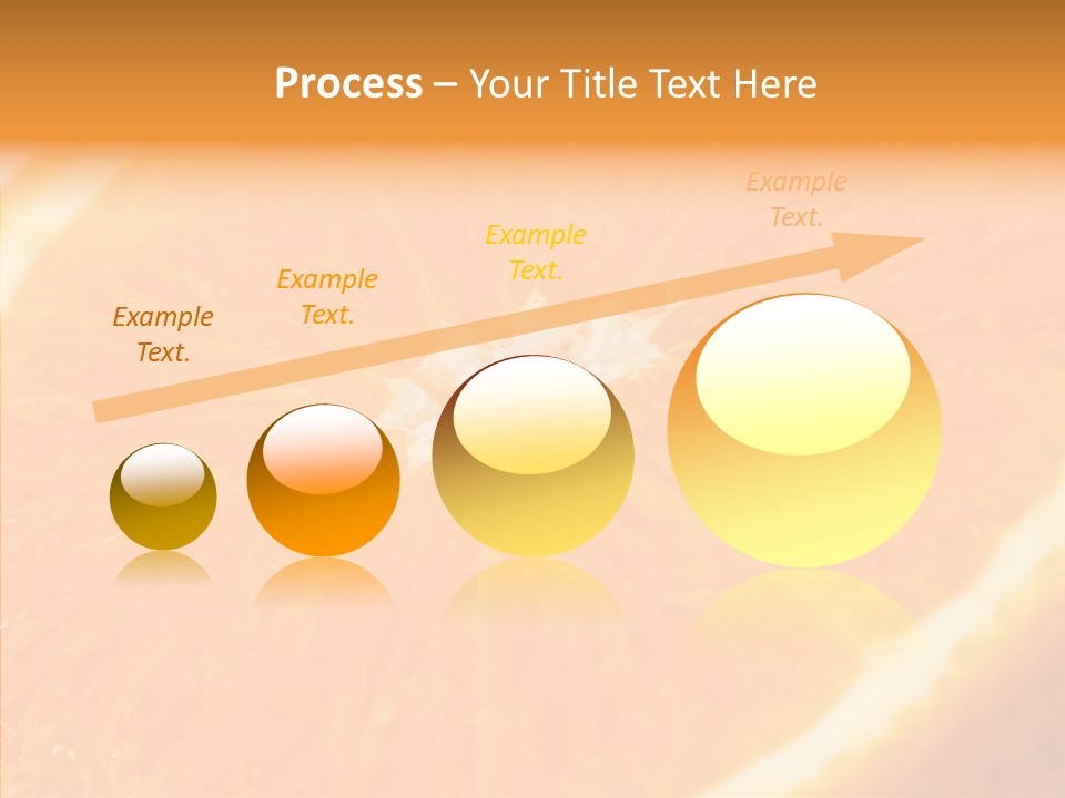 Taste Orange Ripe PowerPoint Template