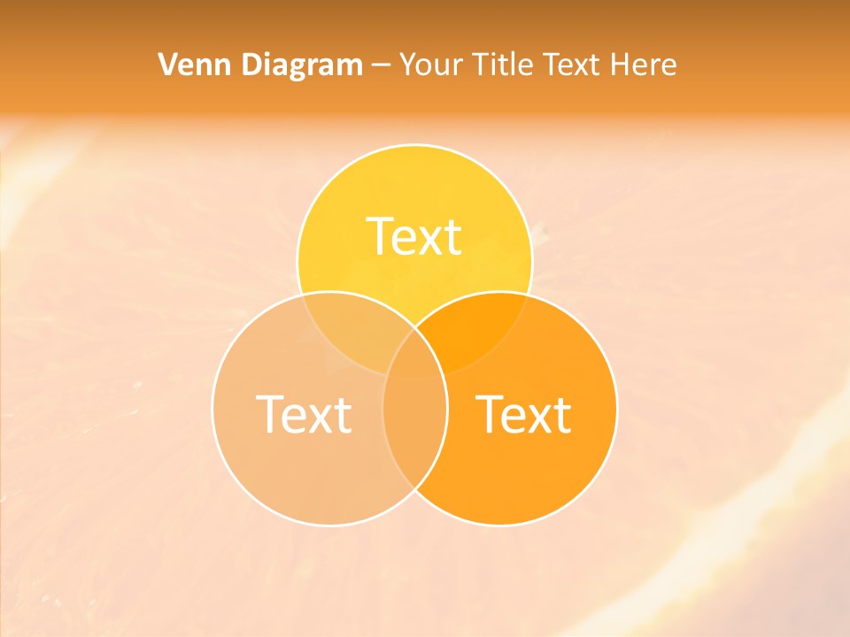 Taste Orange Ripe PowerPoint Template