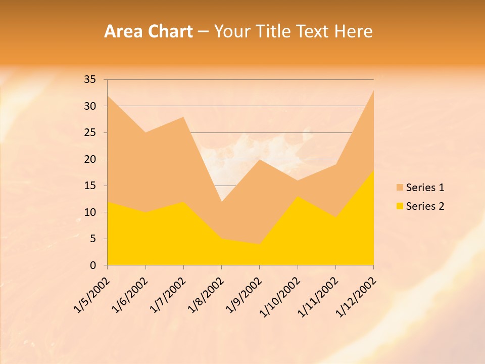 Taste Orange Ripe PowerPoint Template