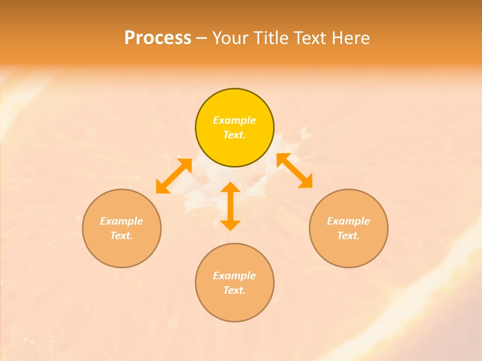 Taste Orange Ripe PowerPoint Template