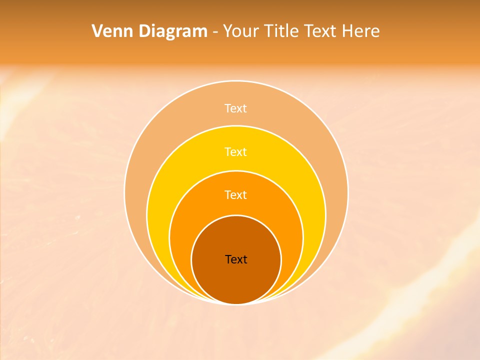 Taste Orange Ripe PowerPoint Template