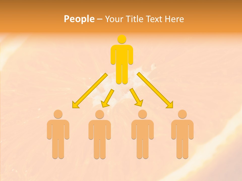 Taste Orange Ripe PowerPoint Template