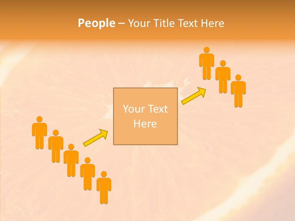 Taste Orange Ripe PowerPoint Template