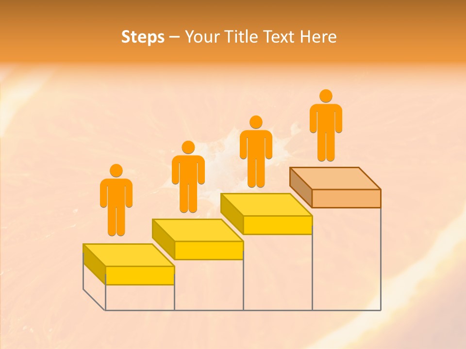 Taste Orange Ripe PowerPoint Template