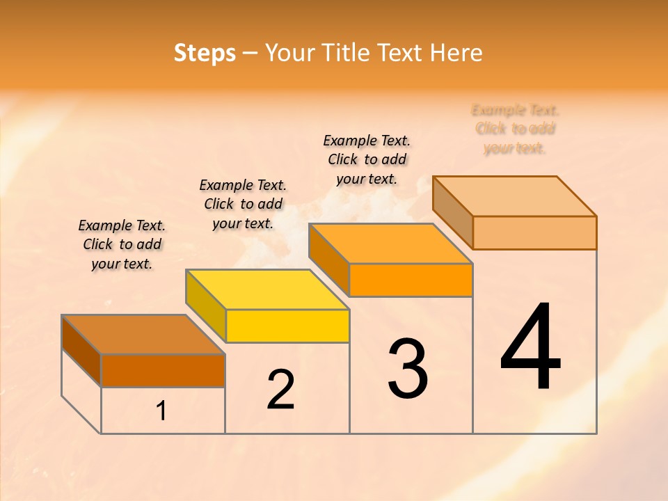 Taste Orange Ripe PowerPoint Template